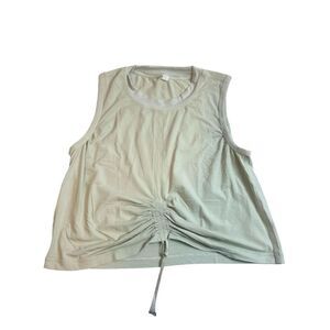 Lululemon Cinch Me Up Mint Greem Cropped Top Size 8